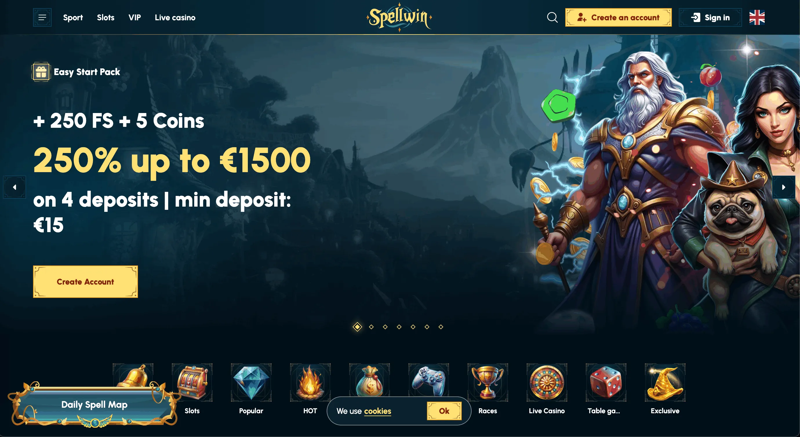 Spellwin Casino Webseite Spellwin Online Casino Seite